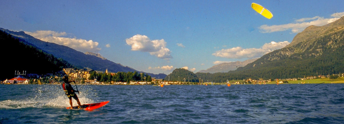 Kitesurf Silvaplana1999