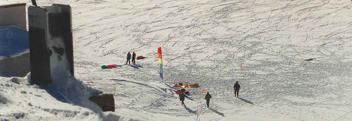 Snowkite Kurs Bernina1994